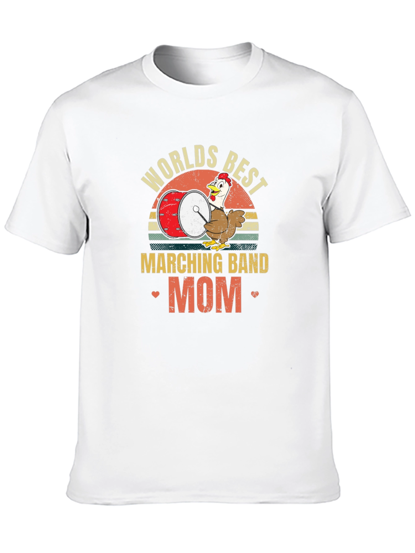 Worlds Best Marching Band Mom T-Shirt