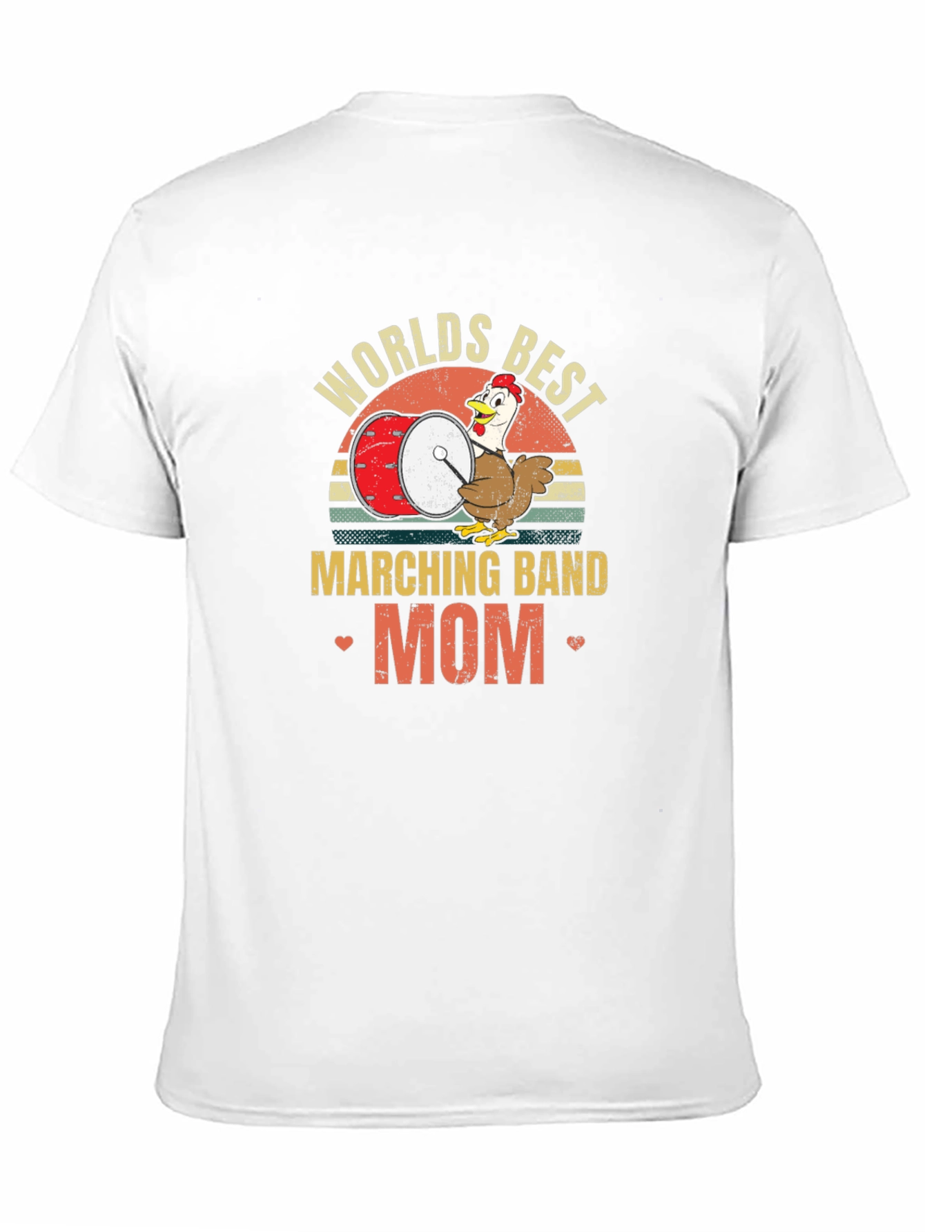Worlds Best Marching Band Mom T-Shirt