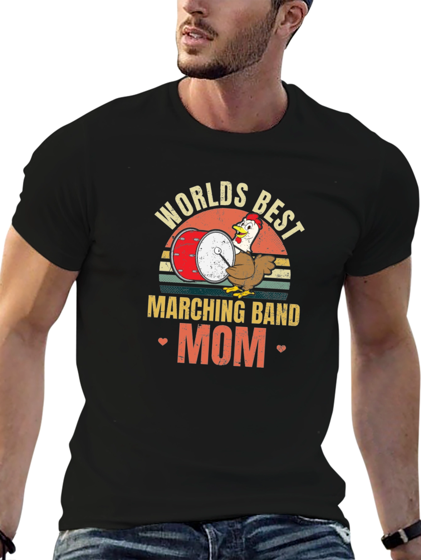 Worlds Best Marching Band Mom T-Shirt