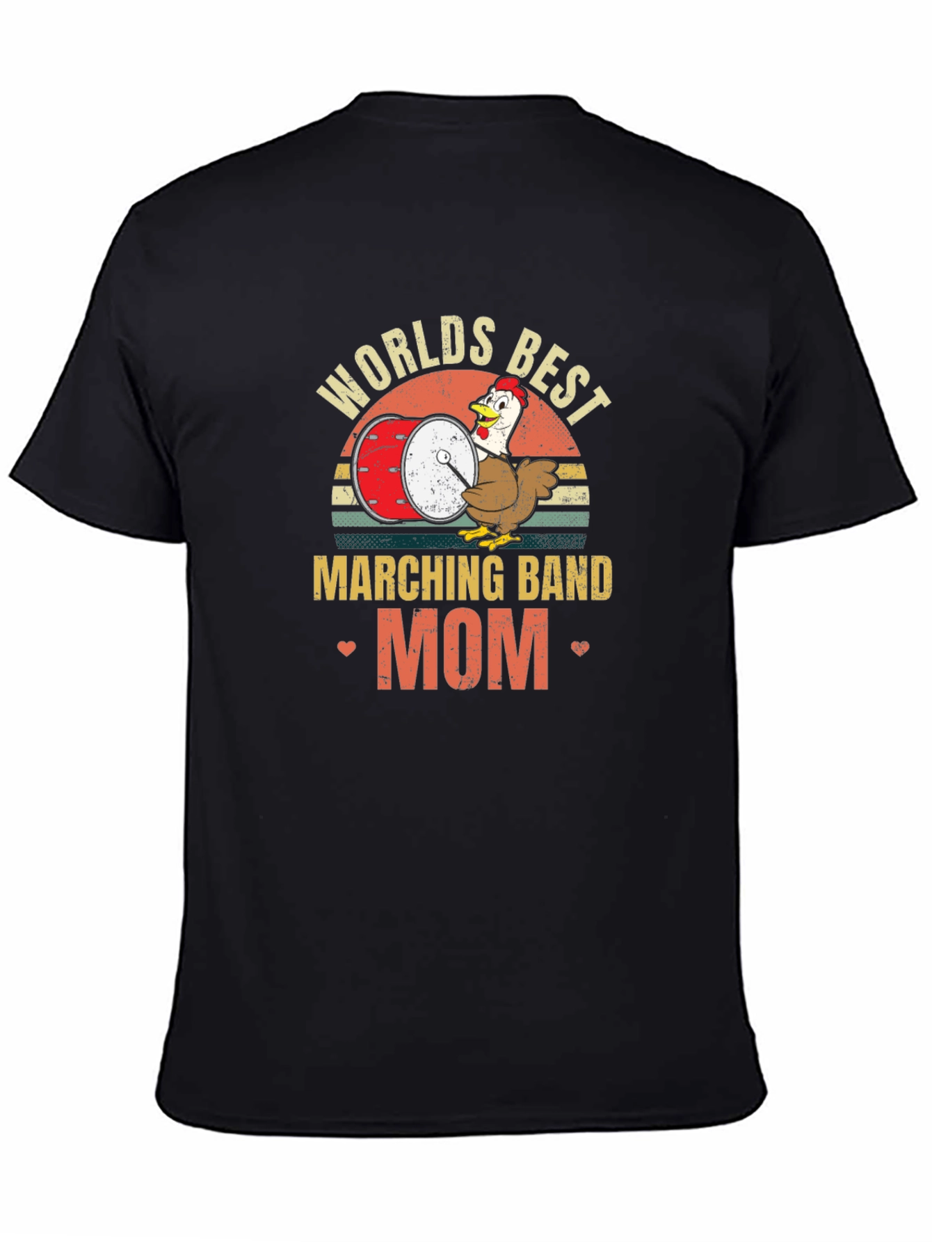 Worlds Best Marching Band Mom T-Shirt