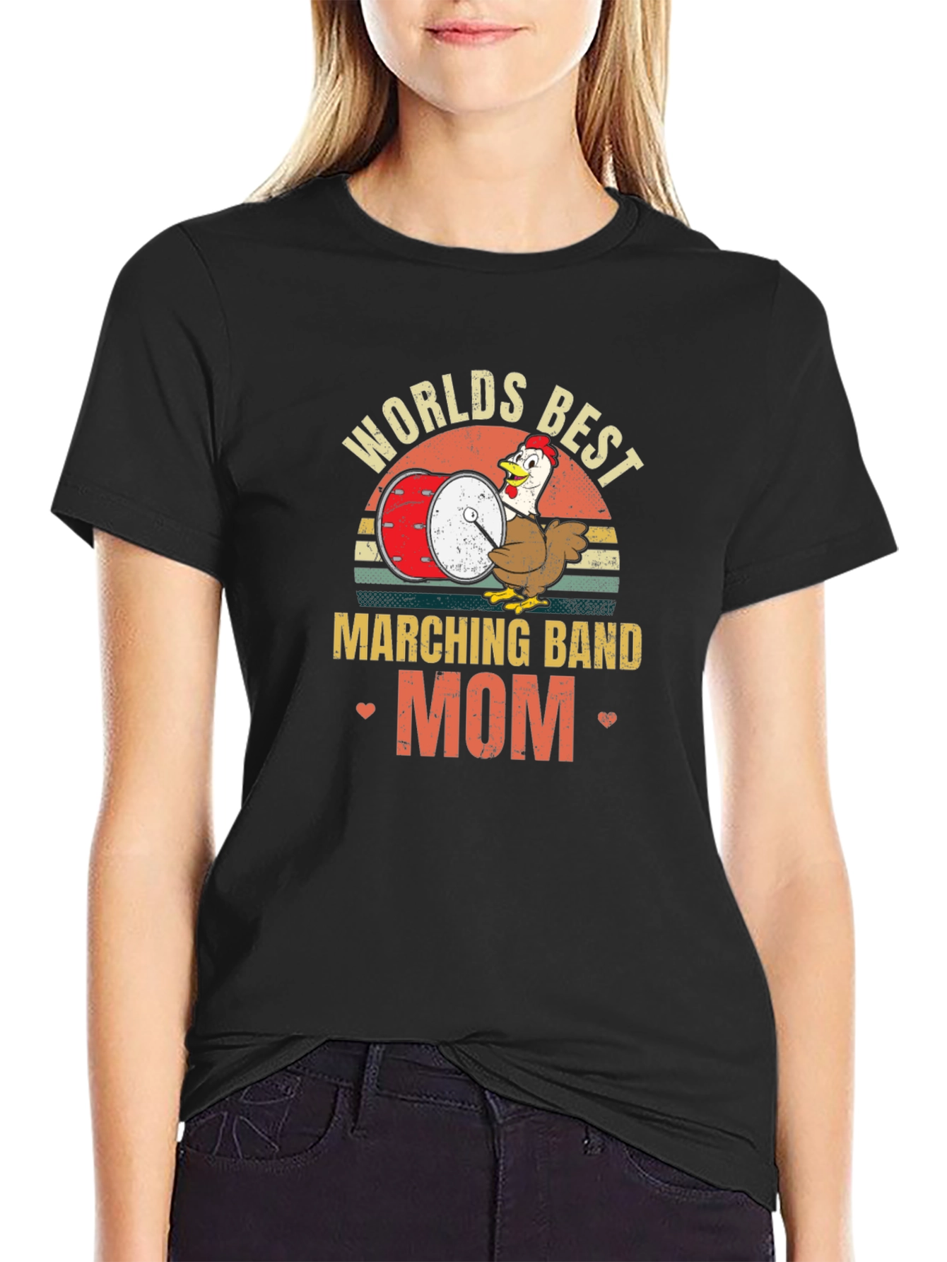 Worlds Best Marching Band Mom T-Shirt