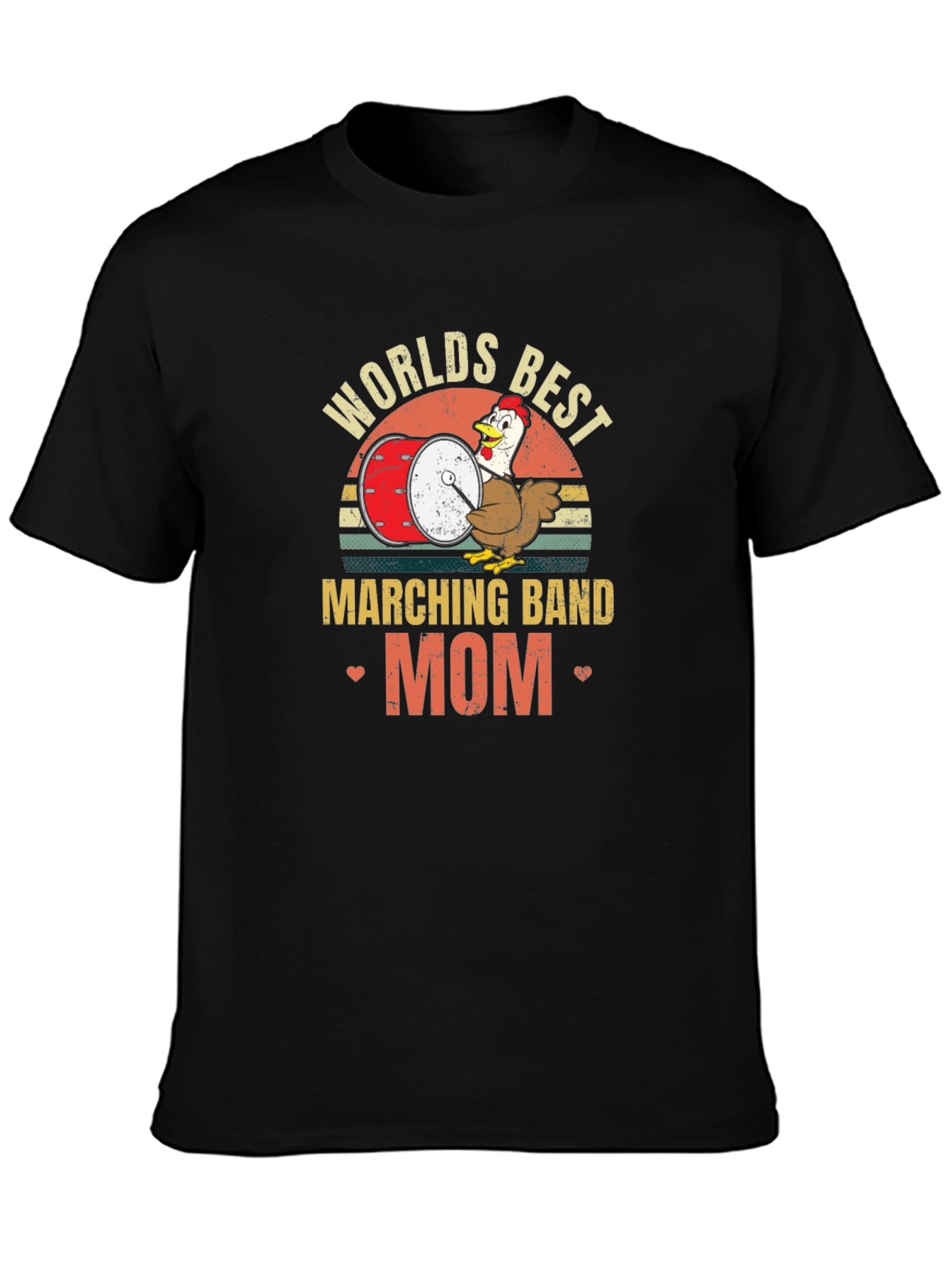 Worlds Best Marching Band Mom T-Shirt