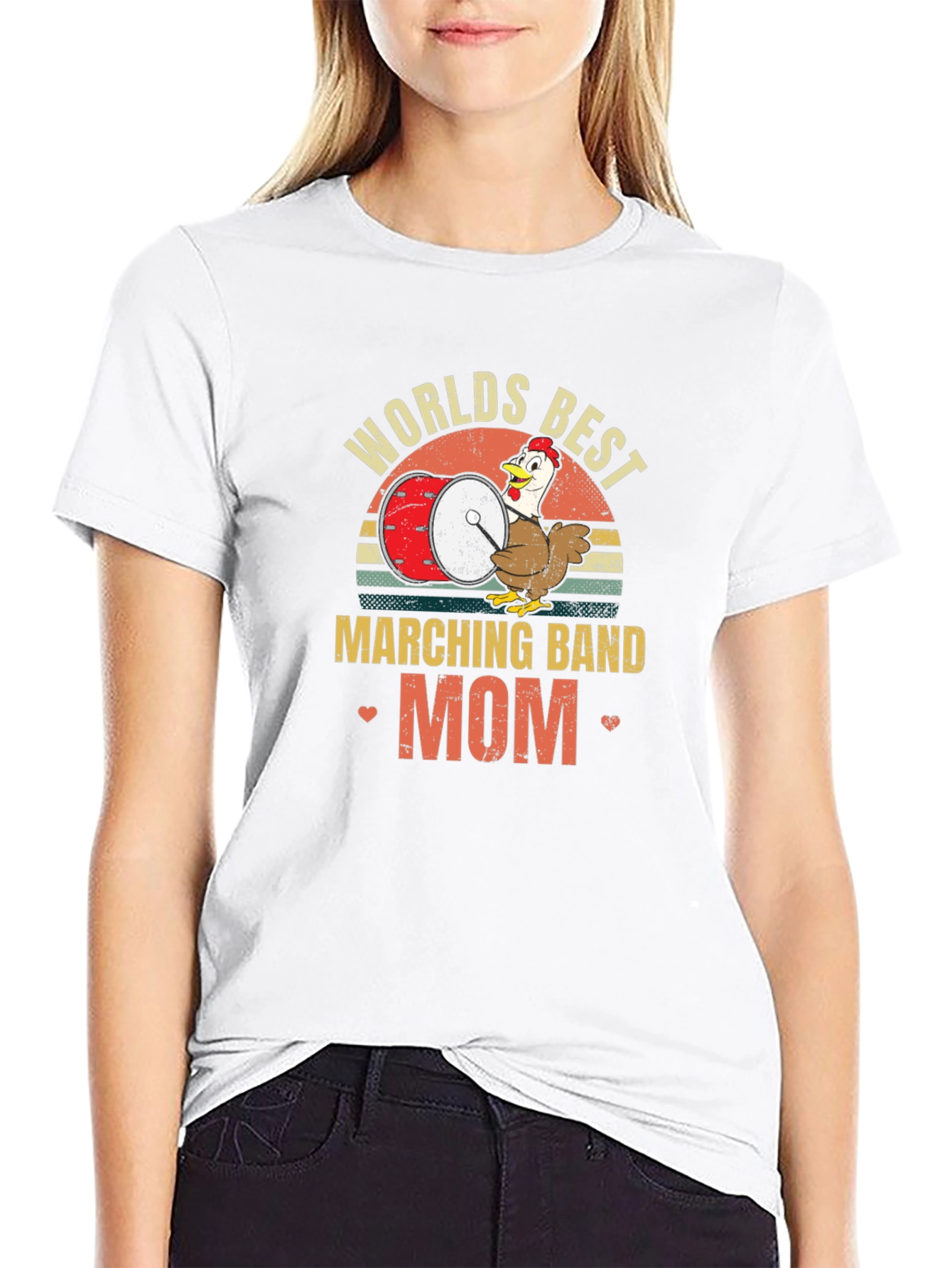 Worlds Best Marching Band Mom T-Shirt