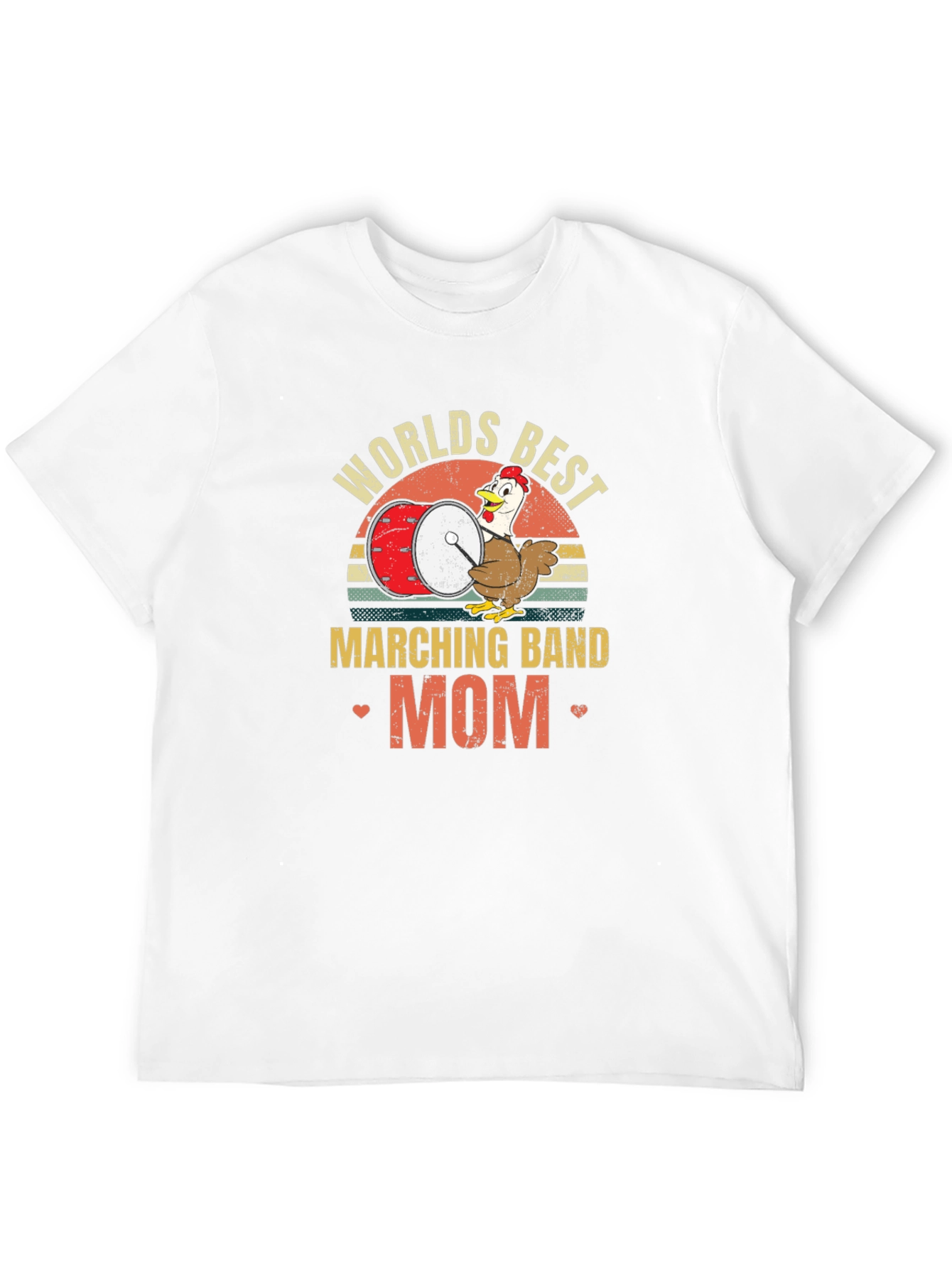 Worlds Best Marching Band Mom T-Shirt