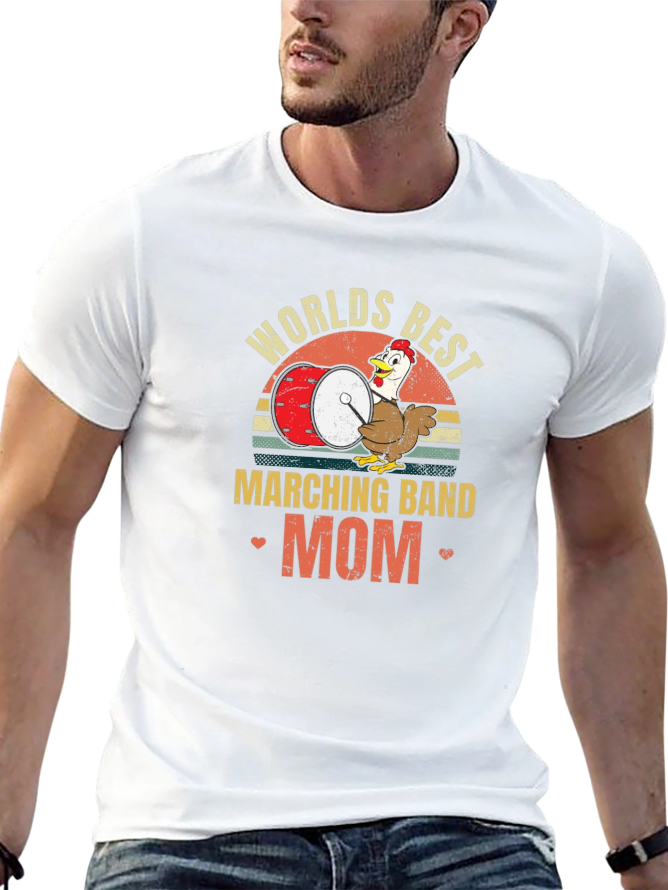 Worlds Best Marching Band Mom T-Shirt