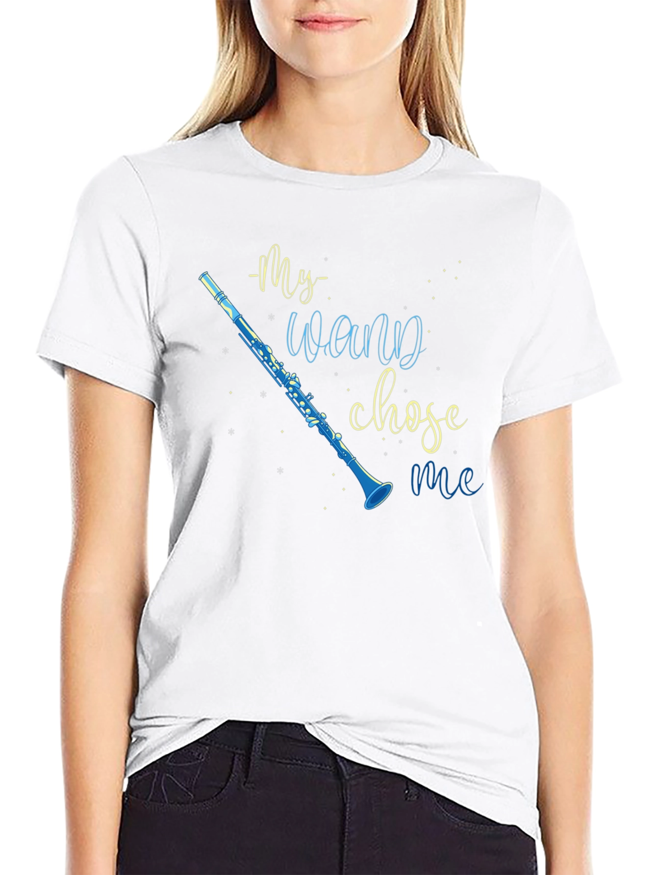 My Wand Chose Me T-Shirt Musician Tee
