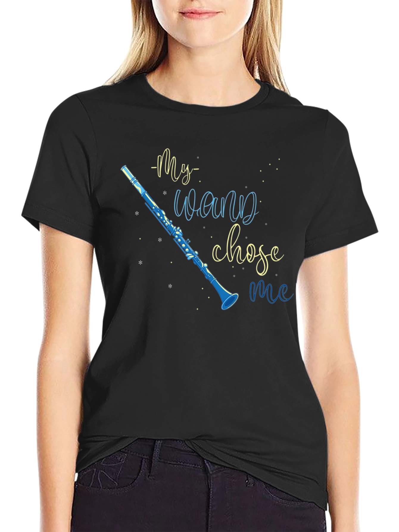 My Wand Chose Me T-Shirt Musician Tee