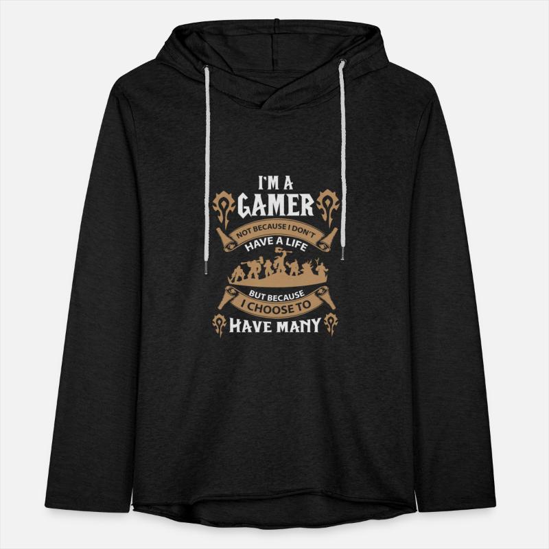 Warcraft gamer - I choose to have many lives