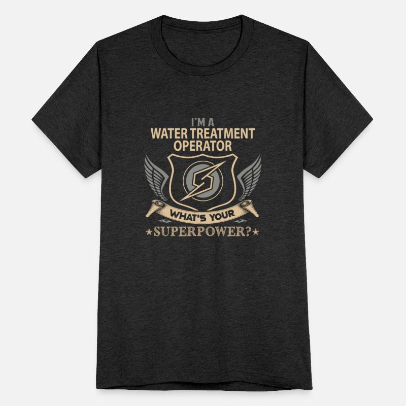 Water Treatment Operator T Shirt - Superpower Job