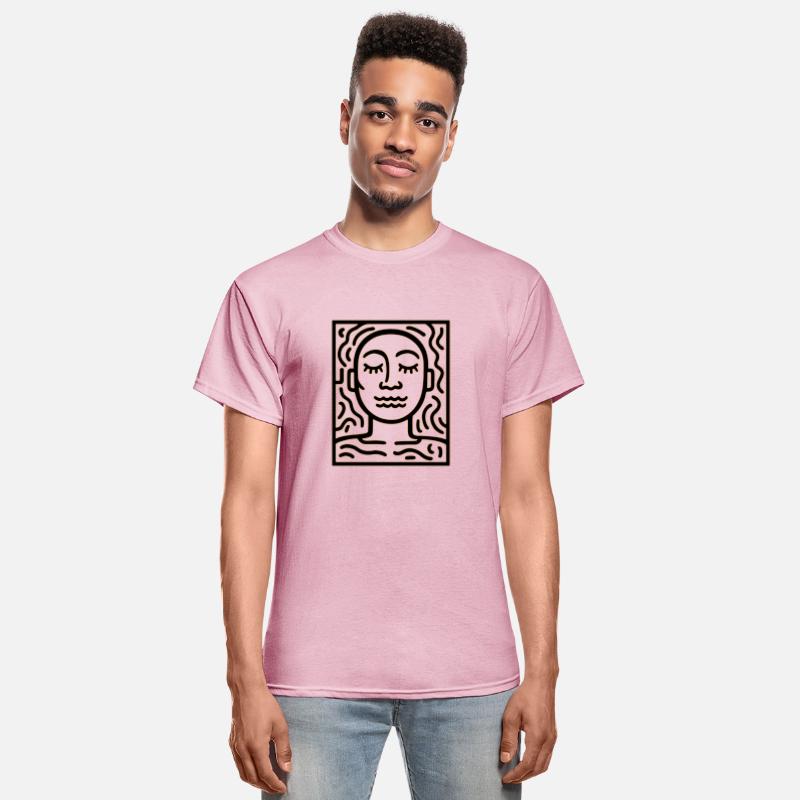 Wavy Lips & Dreams – Emotional Line Portrait