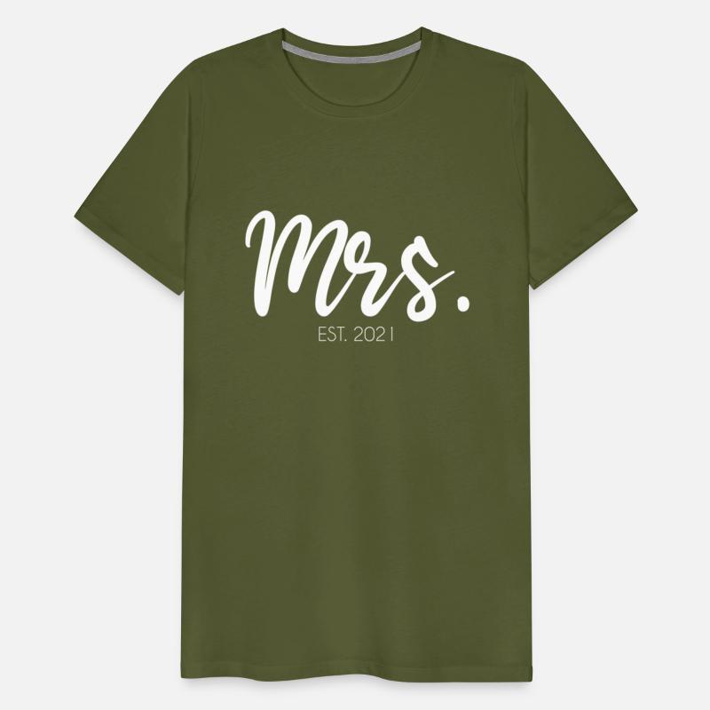 Wedding Mrs Est 2021 Bridal Bride