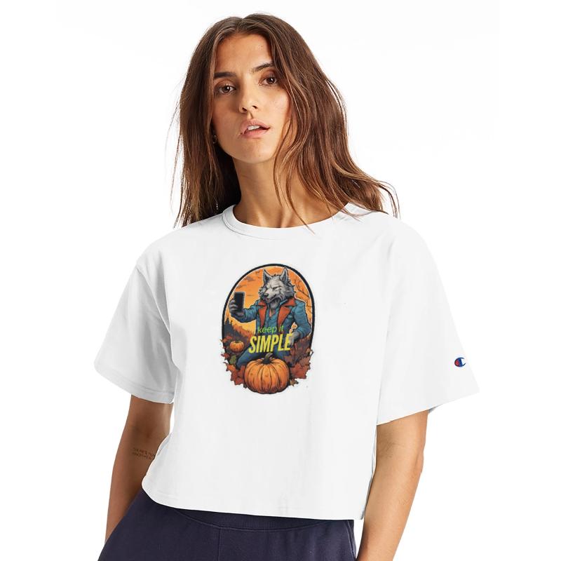 Werewolf Selfie: Pumpkin Patch Edition Unique T-Sh