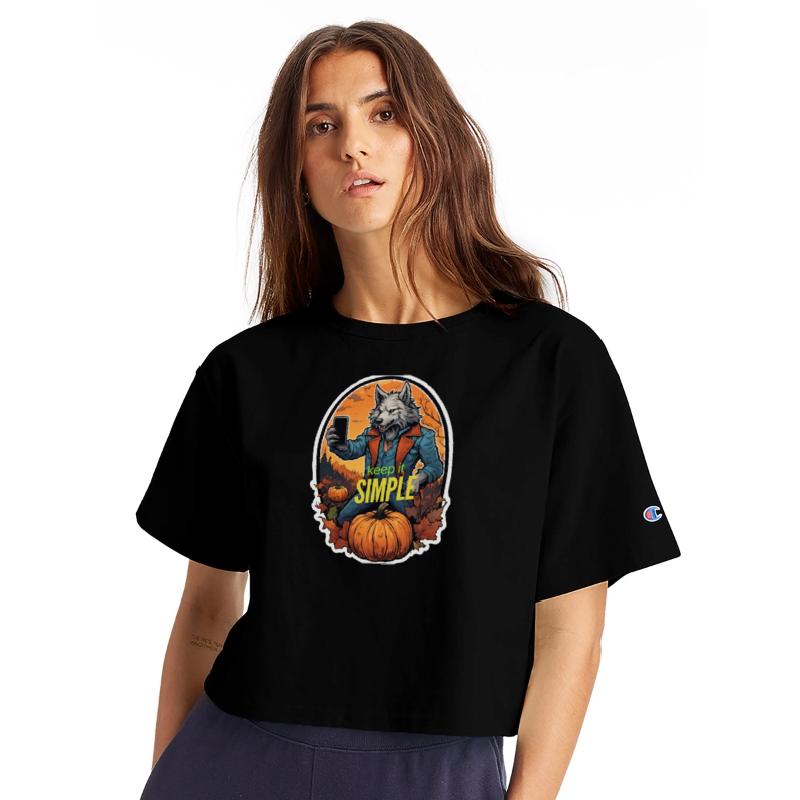 Werewolf Selfie: Pumpkin Patch Edition Unique T-Sh