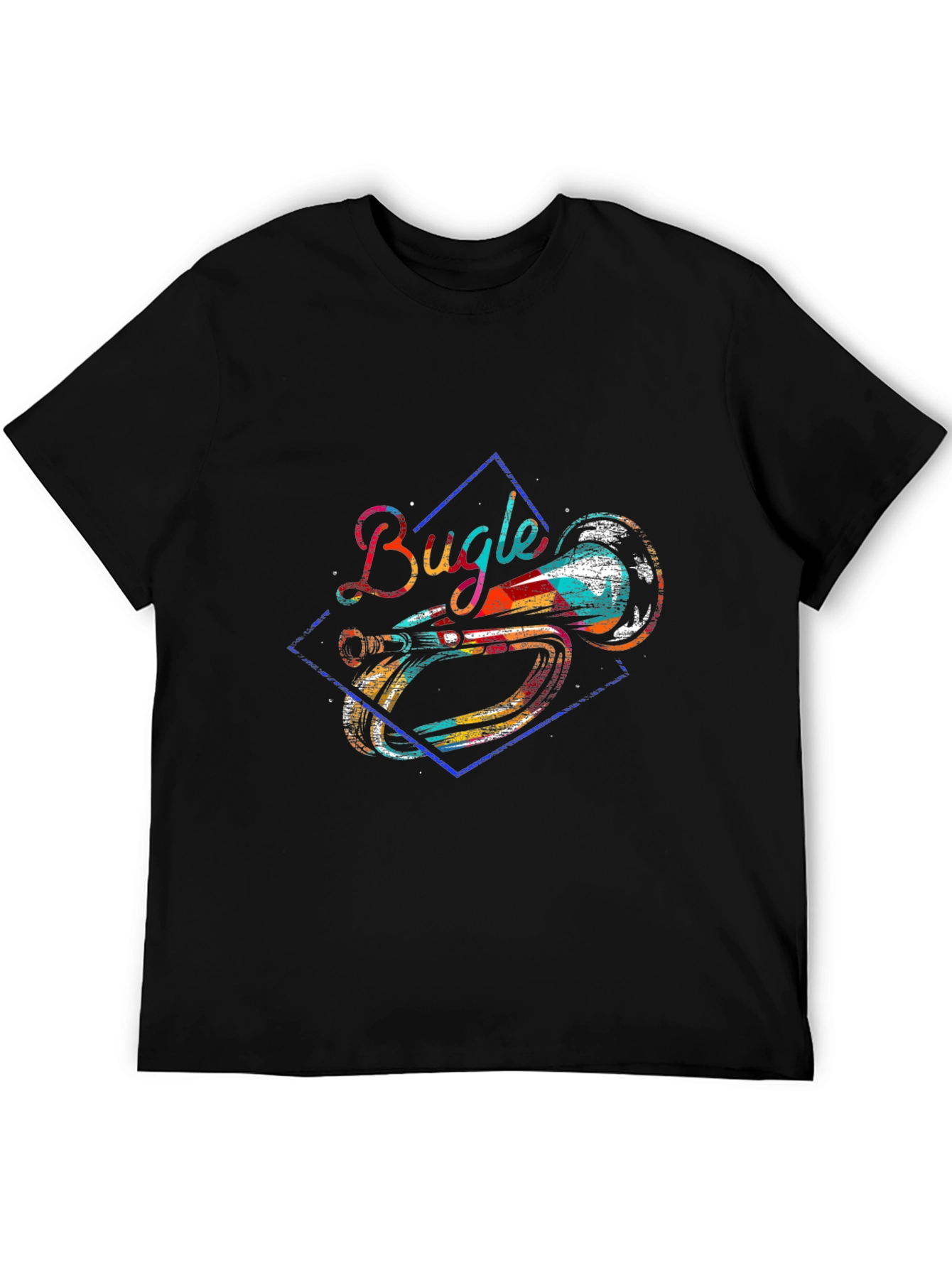 Bugle Graphic Tee - Music Lovers Shirt