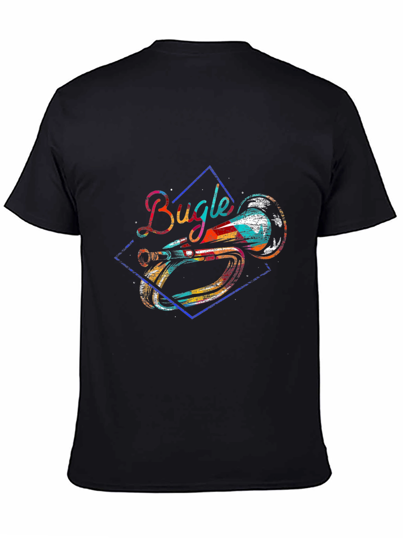 Bugle Graphic Tee - Music Lovers Shirt