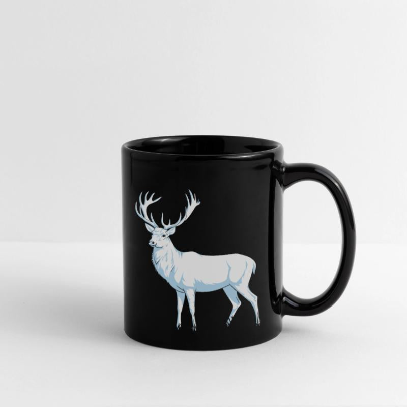 White Deer Buck Stag