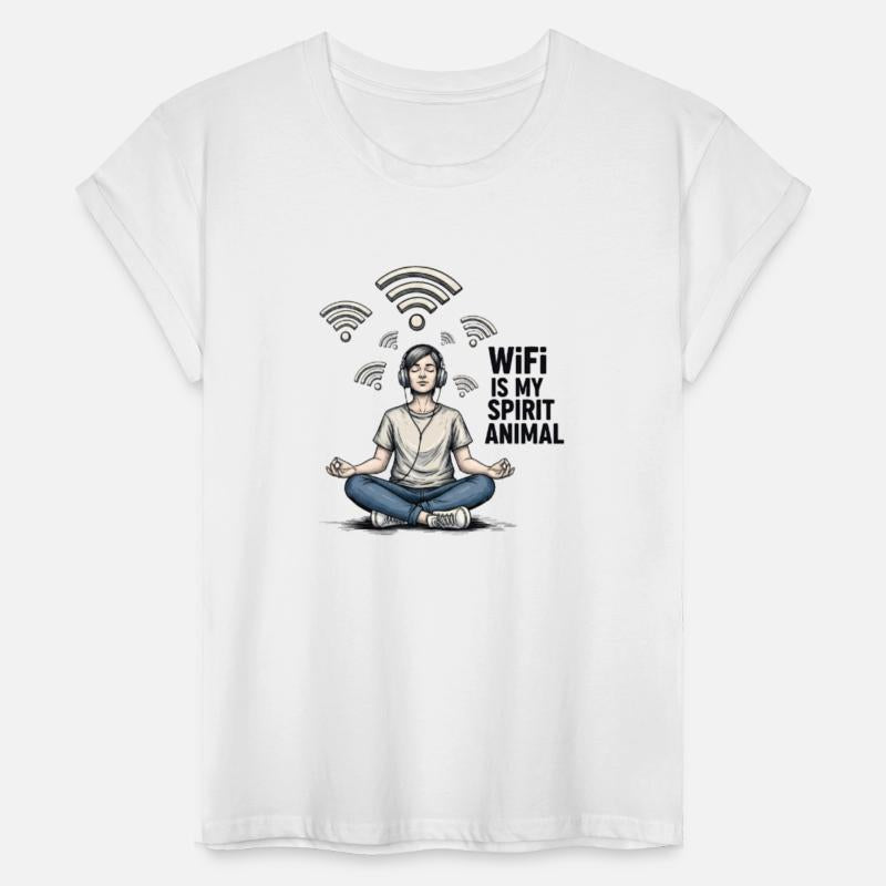 WiFi Is My Spirit Animal – Funny Tech Shirt