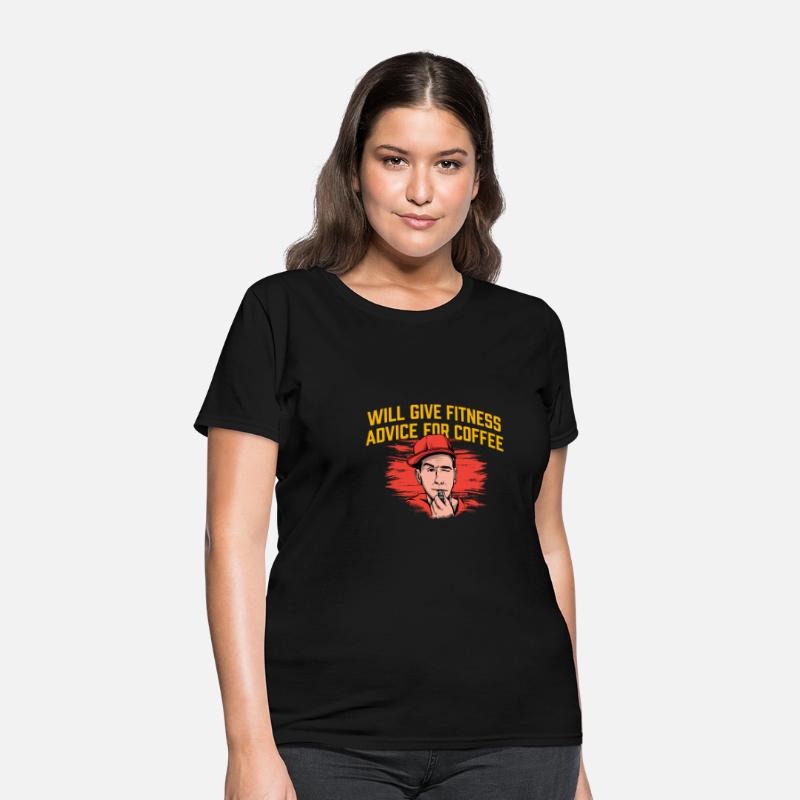 Will Give Fitness Advice for Coffee Funny Fitness