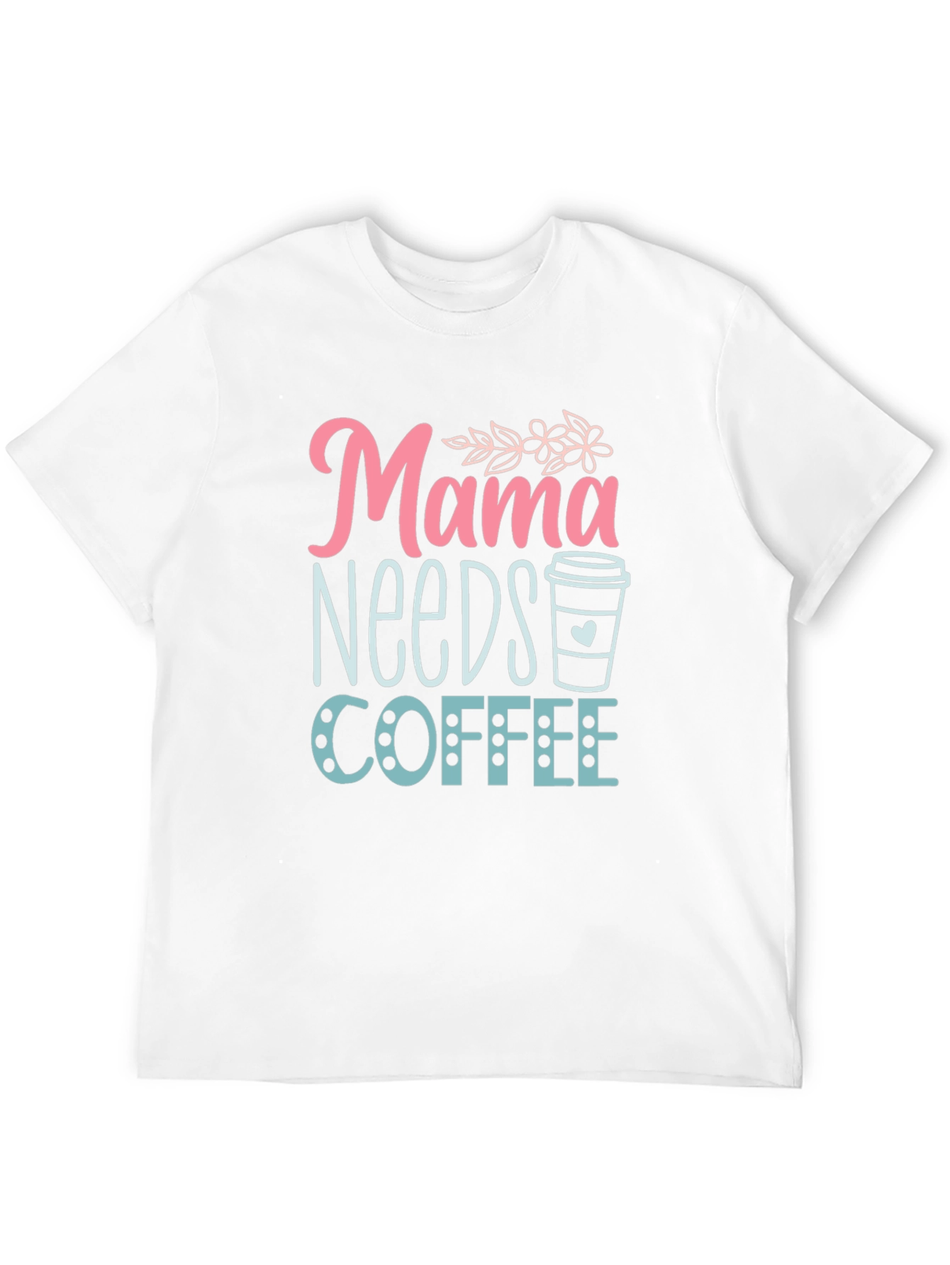 Mama Needs Coffee T-Shirt - Soft Black Tee
