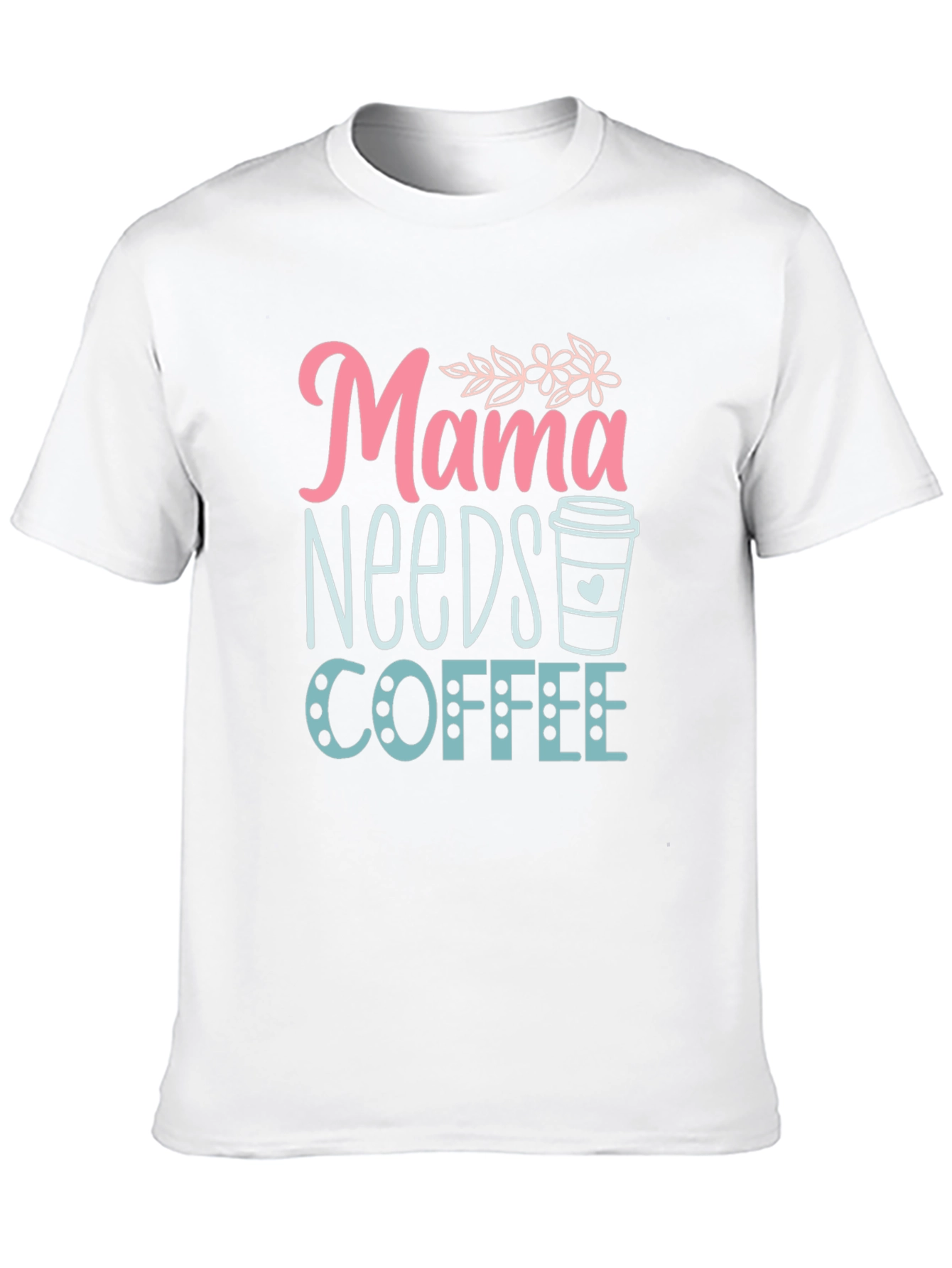 Mama Needs Coffee T-Shirt - Soft Black Tee