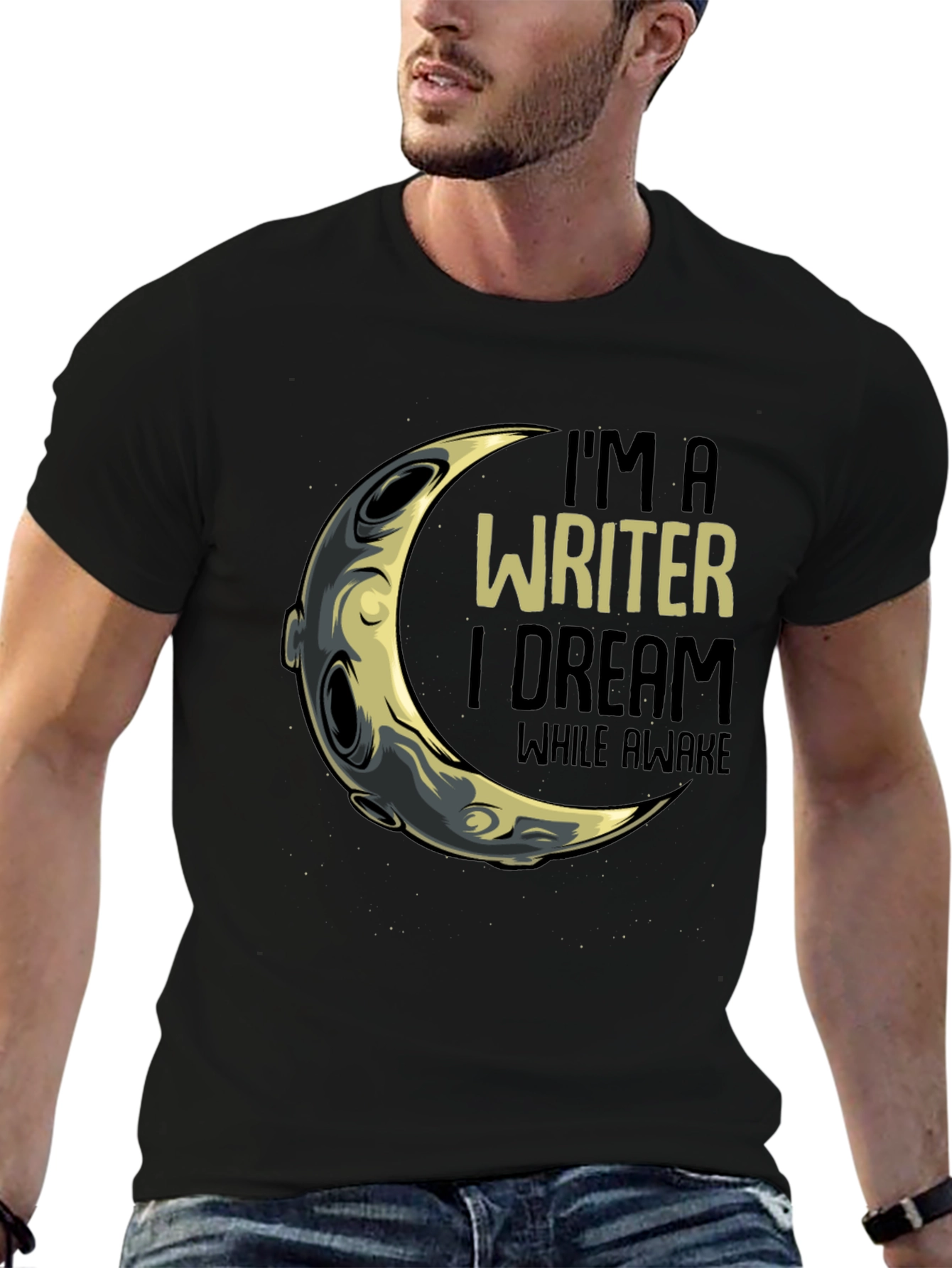 Im a Writer Moon Graphic T-Shirt