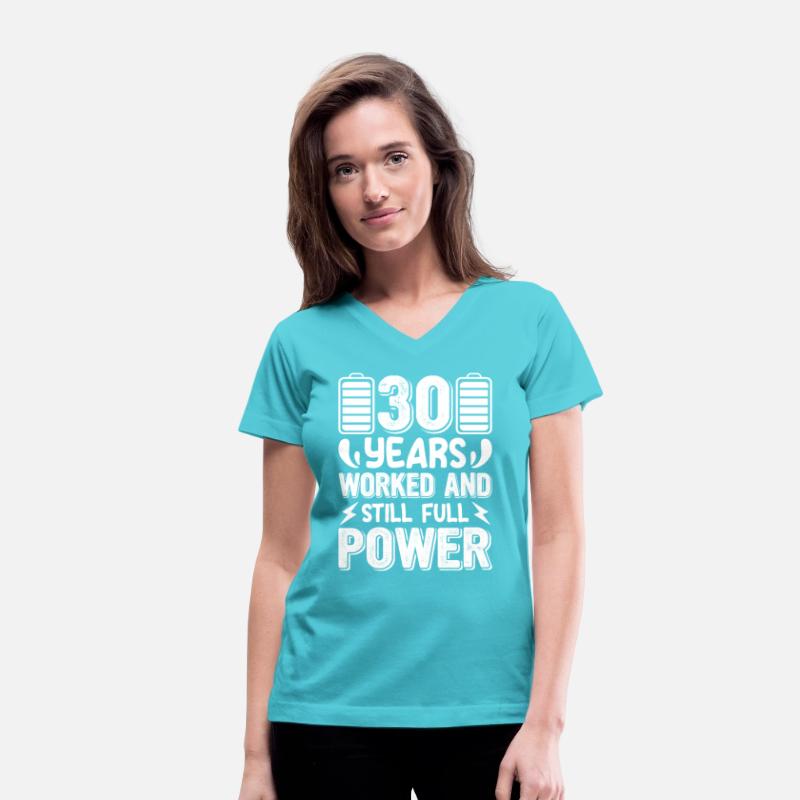Work Anniversary 30 Years Still Full Power Funny