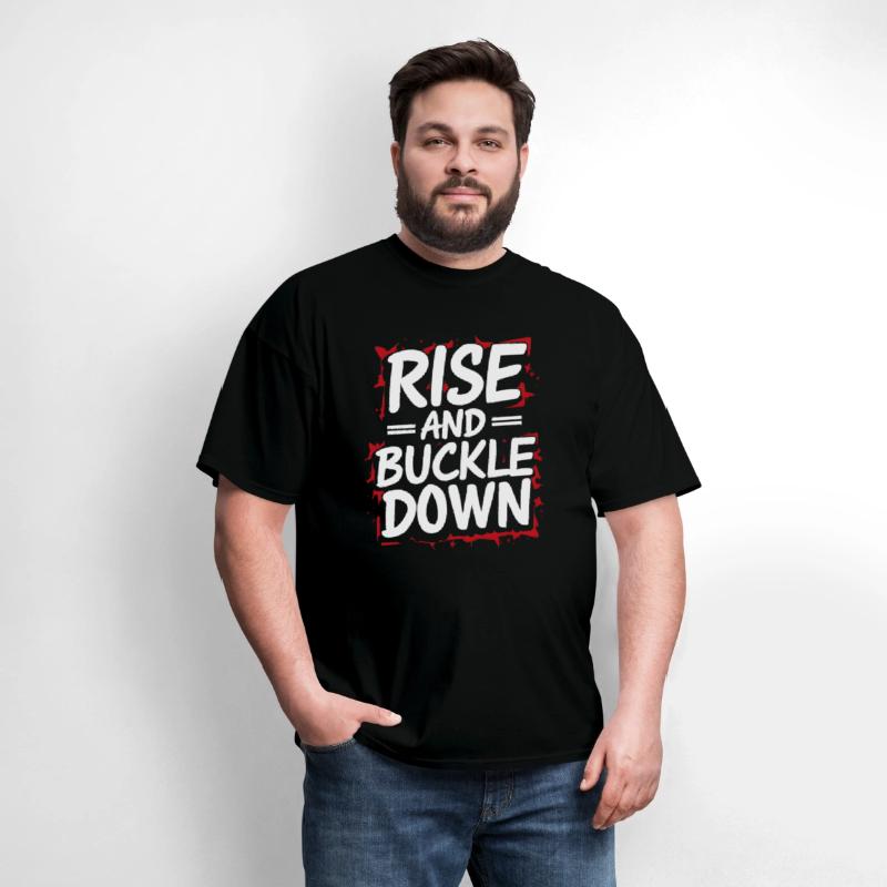 work Motivational Graphic rise and buckle down