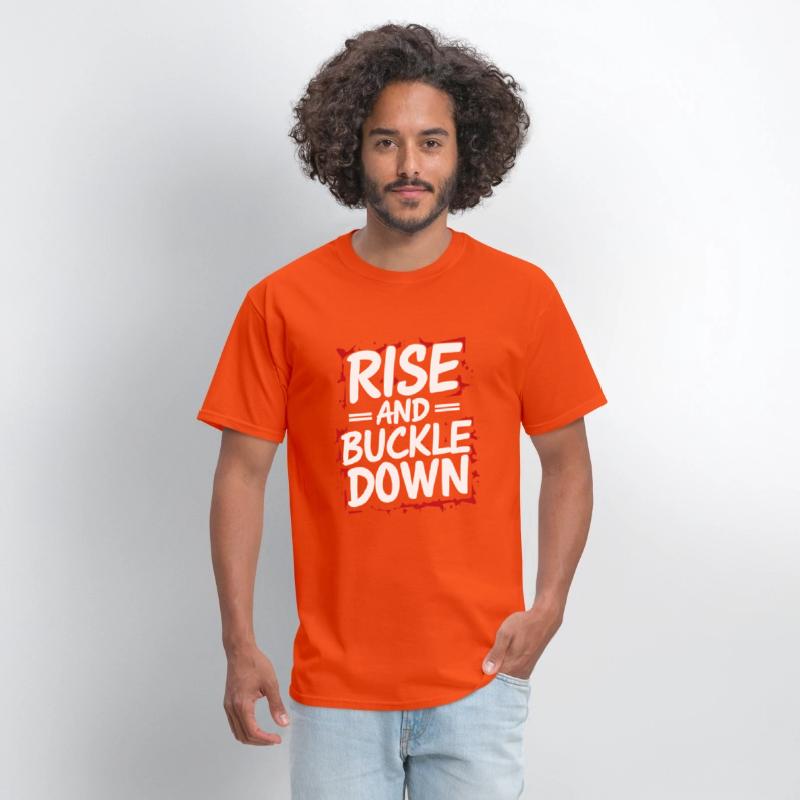 work Motivational Graphic rise and buckle down