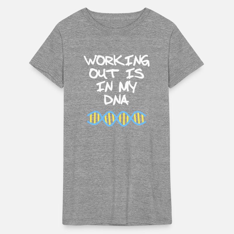 Working out is in my DNA fitness quote
