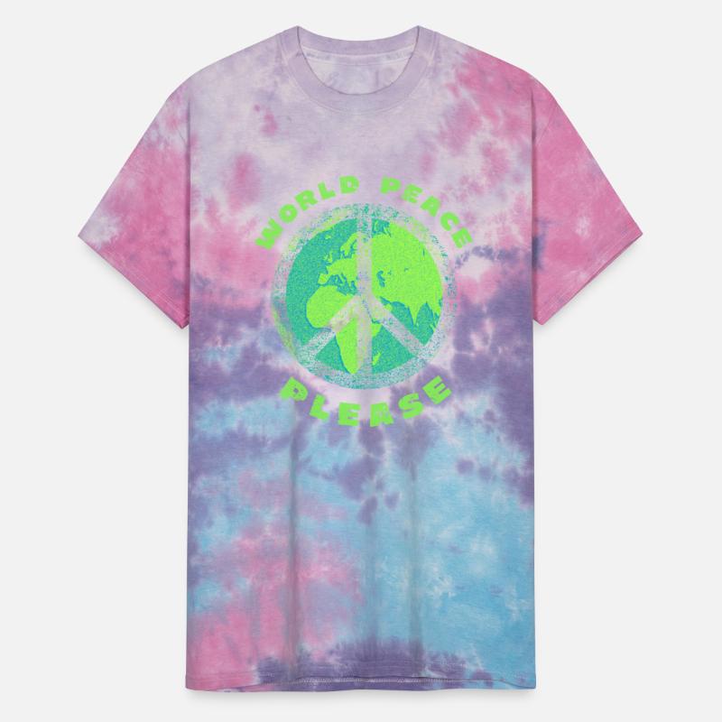 World Peace Please - Hippie Peace Anti War Sign