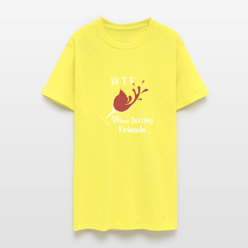 WTF Wine Tasting Friends T Shirt Funny Birthday Gi