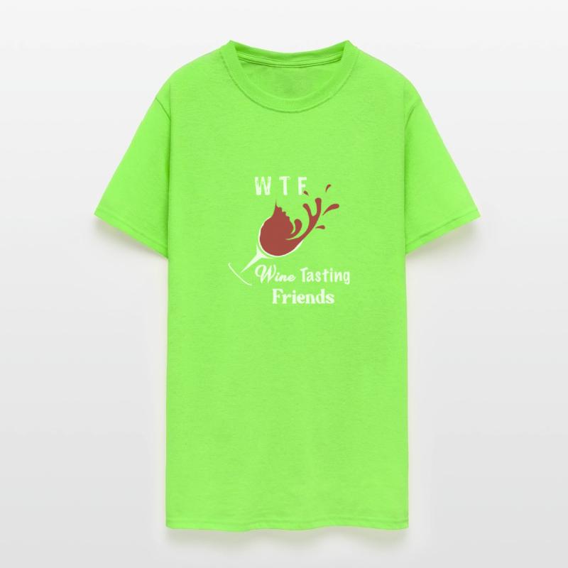 WTF Wine Tasting Friends T Shirt Funny Birthday Gi