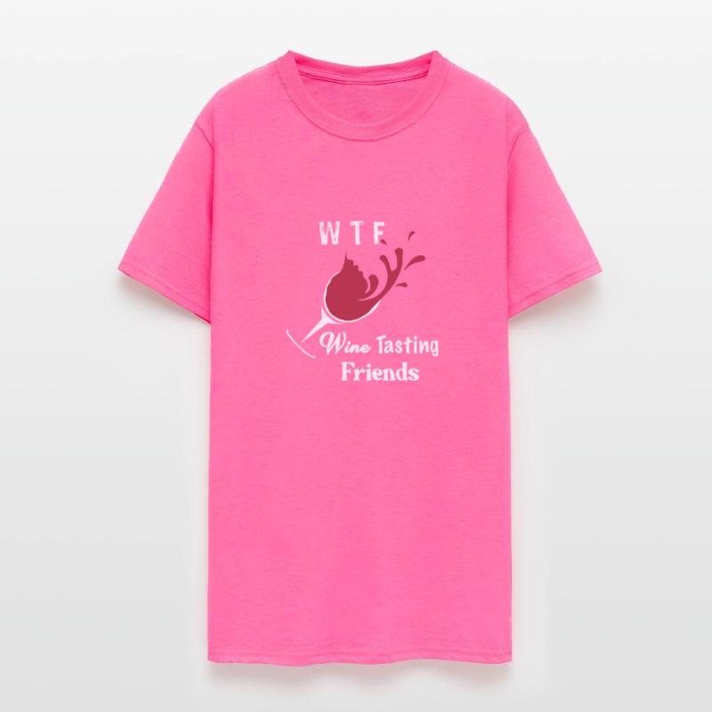 WTF Wine Tasting Friends T Shirt Funny Birthday Gi
