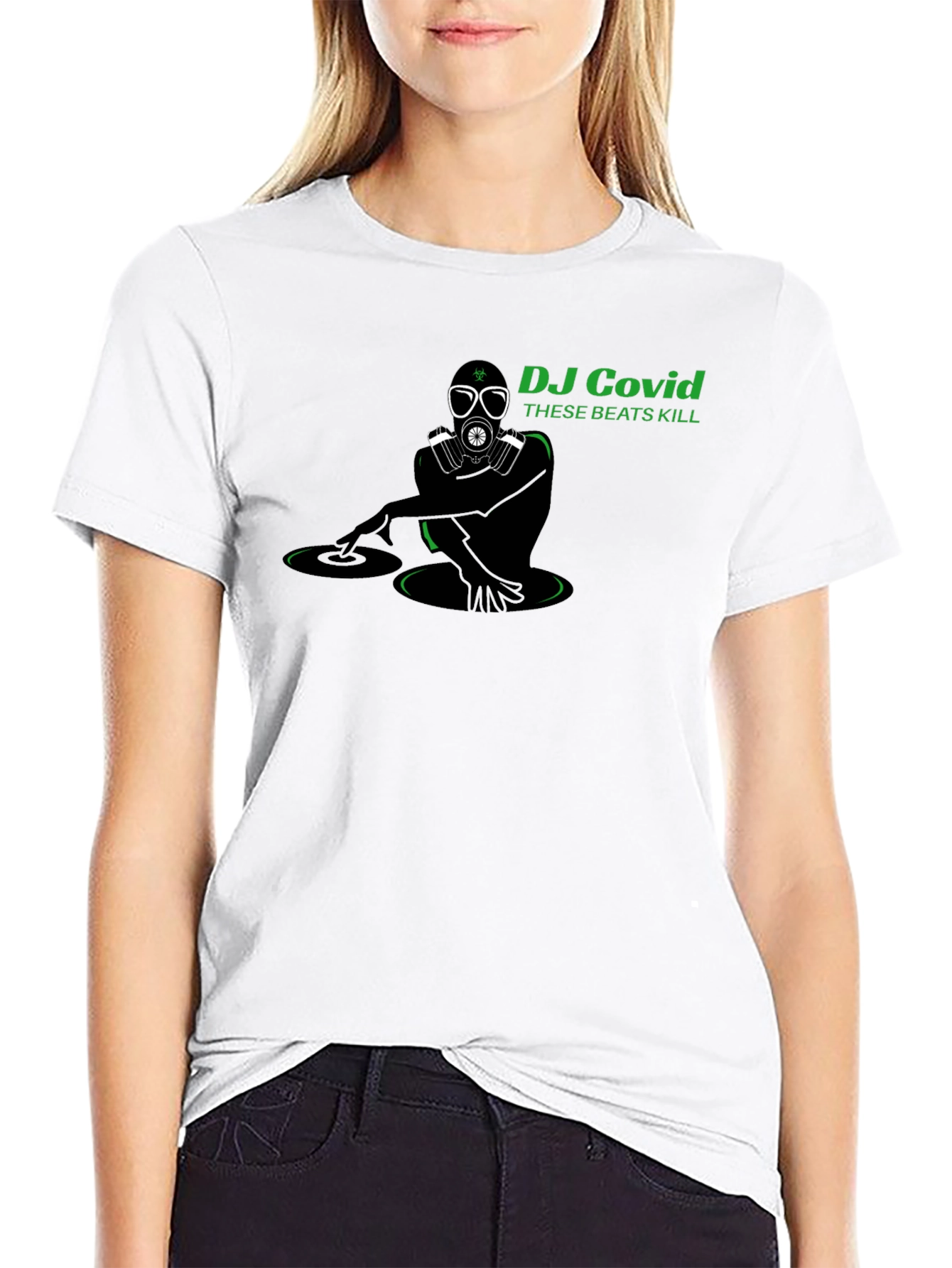 DJ Covid Graphic T-Shirt - These Beats Kill