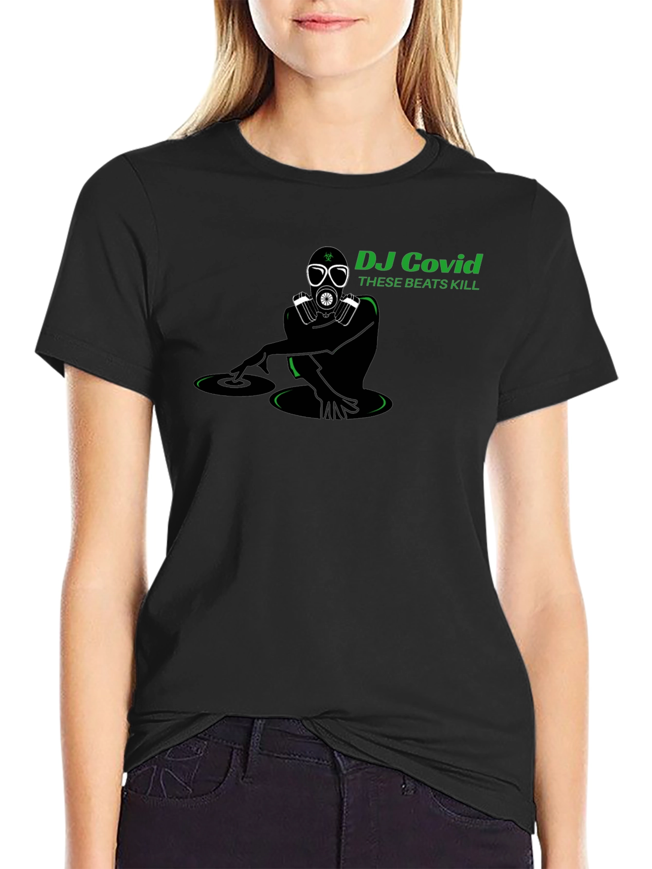 DJ Covid Graphic T-Shirt - These Beats Kill