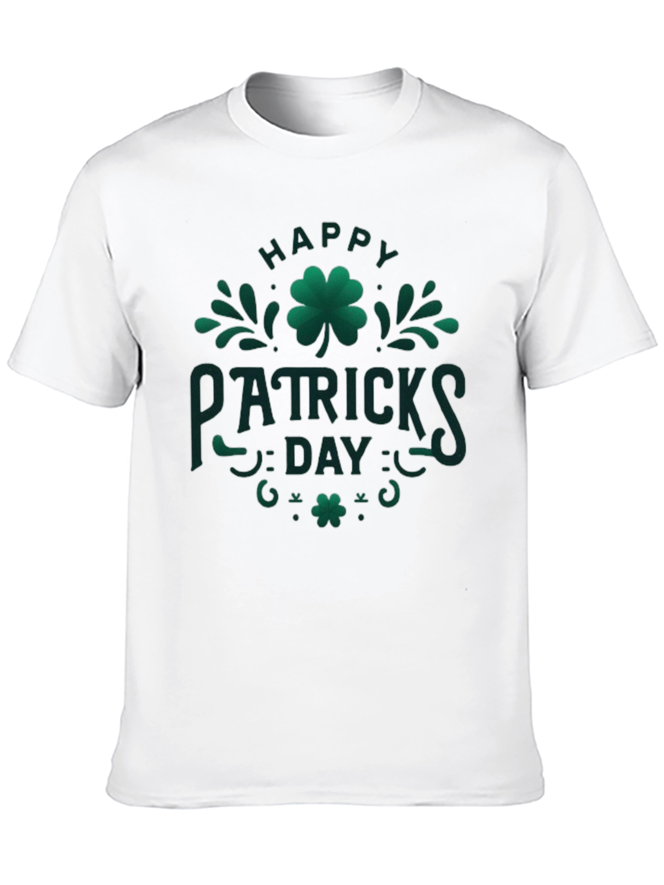Happy St. Patricks Day Graphic Tee - Black