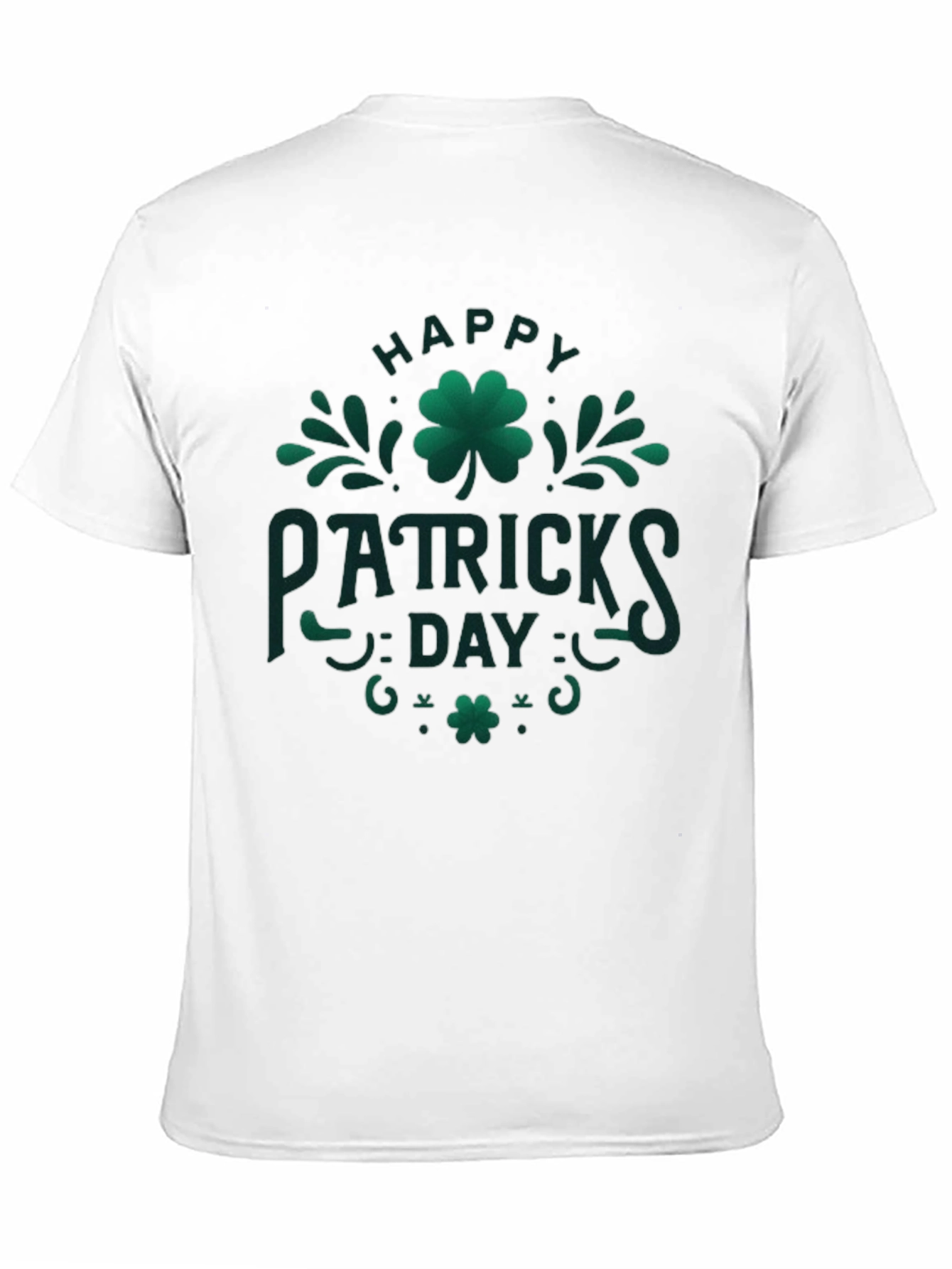Happy St. Patricks Day Graphic Tee - Black