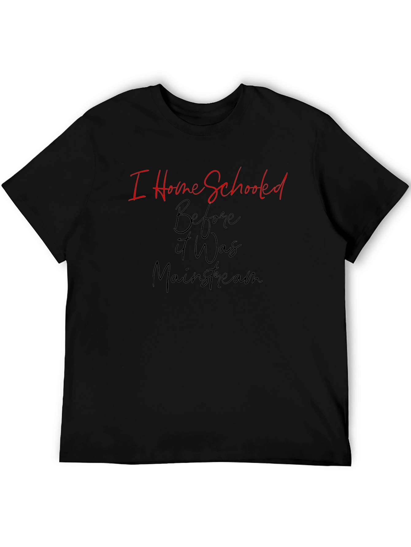 I Home Schooled Before It Was Mainstream T-Shirt