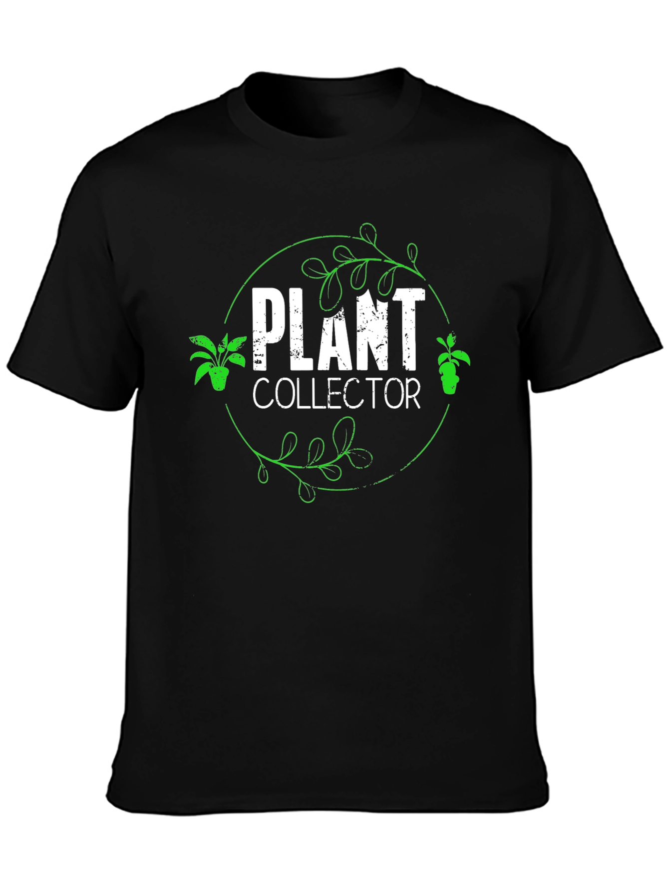 Plant Collector T-Shirt - Botanical Design