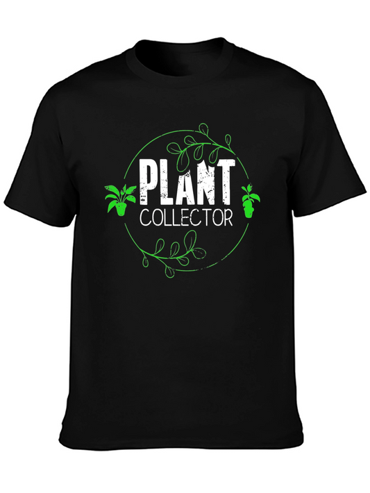 Plant Collector T-Shirt - Botanical Design