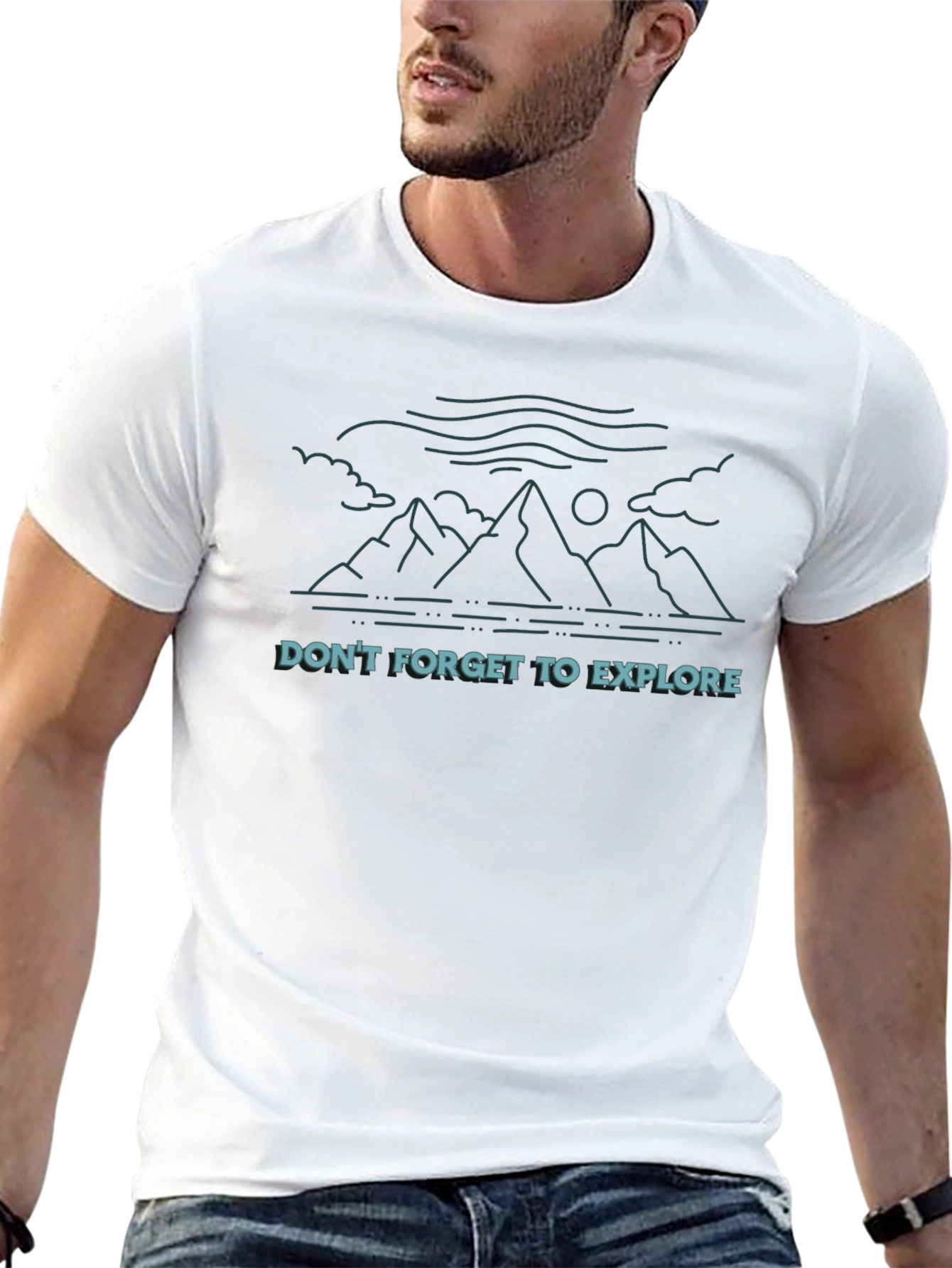 Explore Graphic Tee - Adventure Awaits!