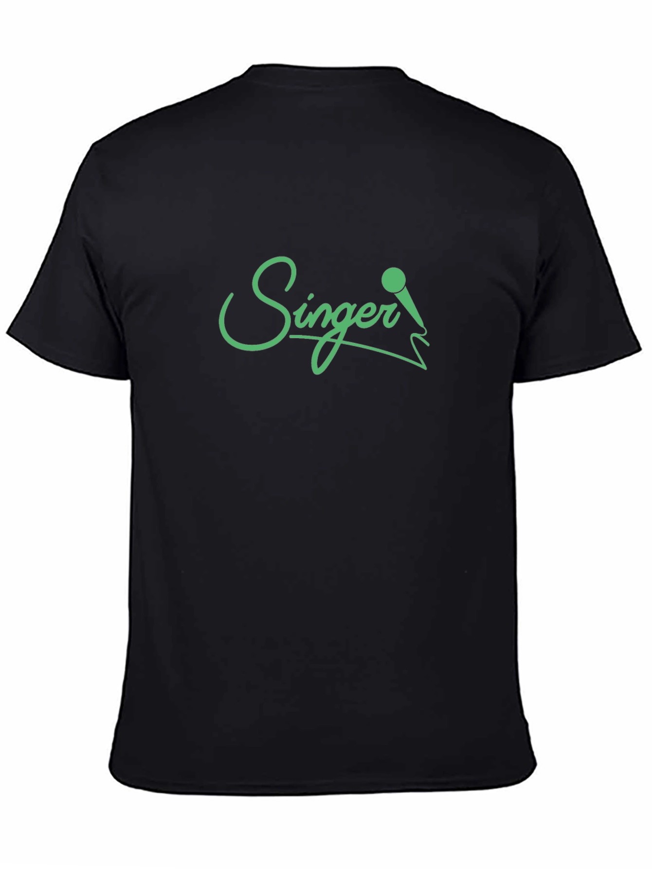 Singer Microphone Graphic T-Shirt - Cool Musician Tee