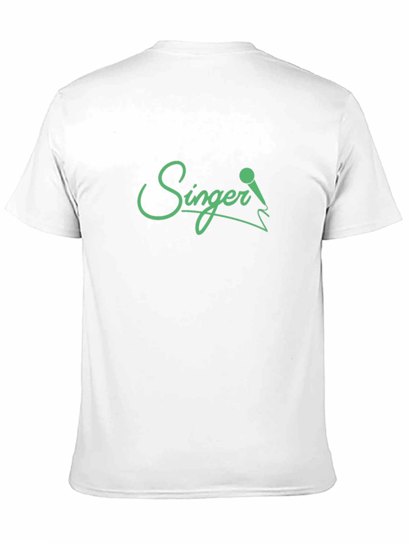 Singer Microphone Graphic T-Shirt - Cool Musician Tee
