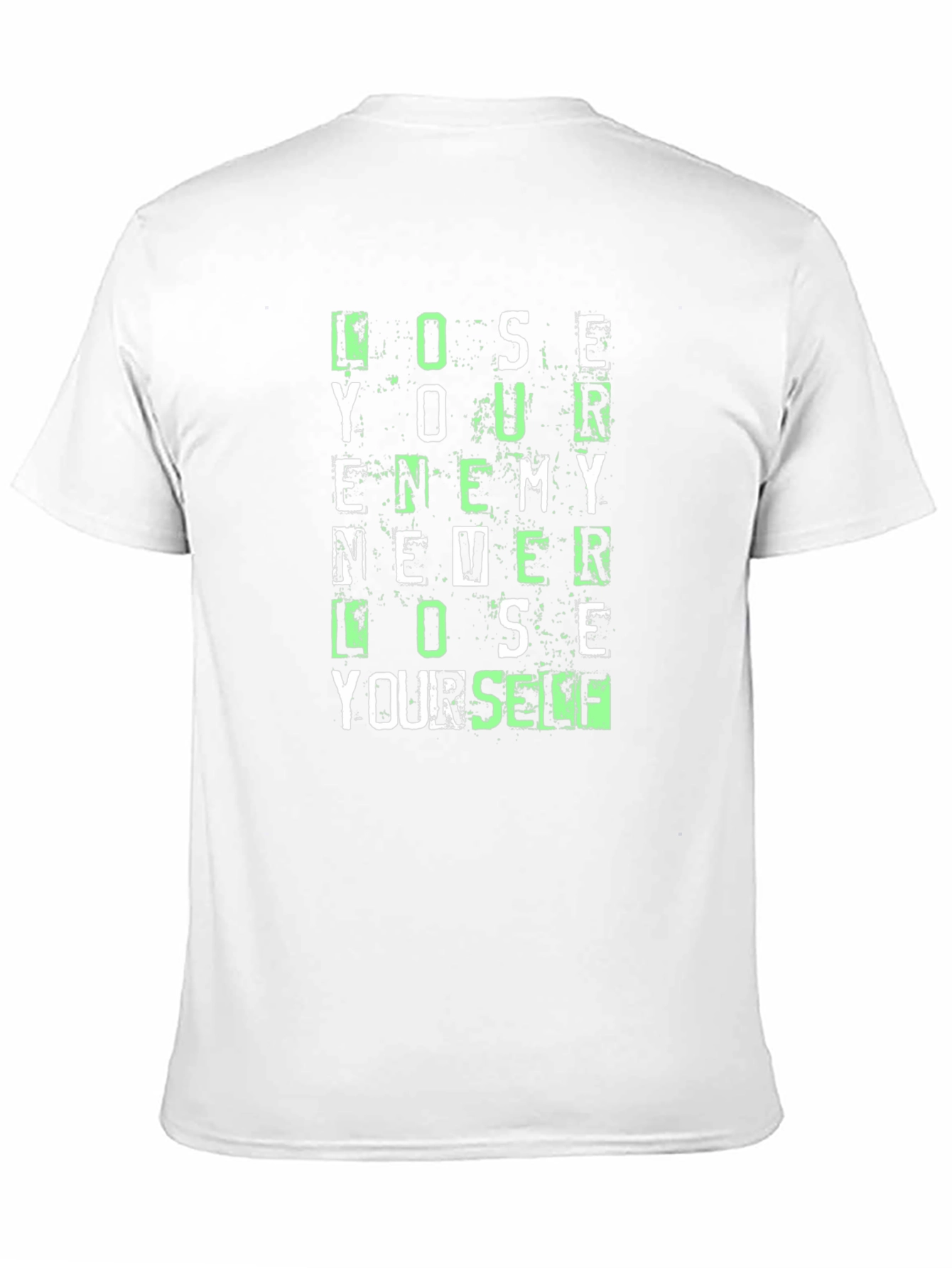 Graphic Print Mens Black T-Shirt