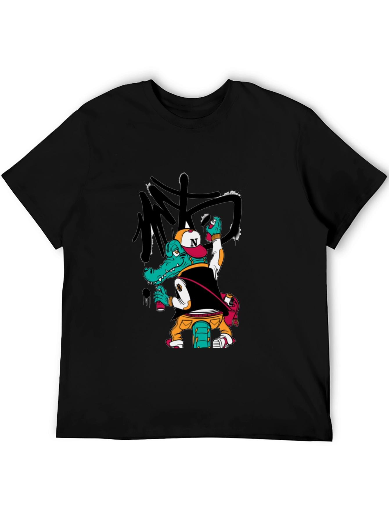 Urban Alligator Graphic Tee - Street Style T-Shirt