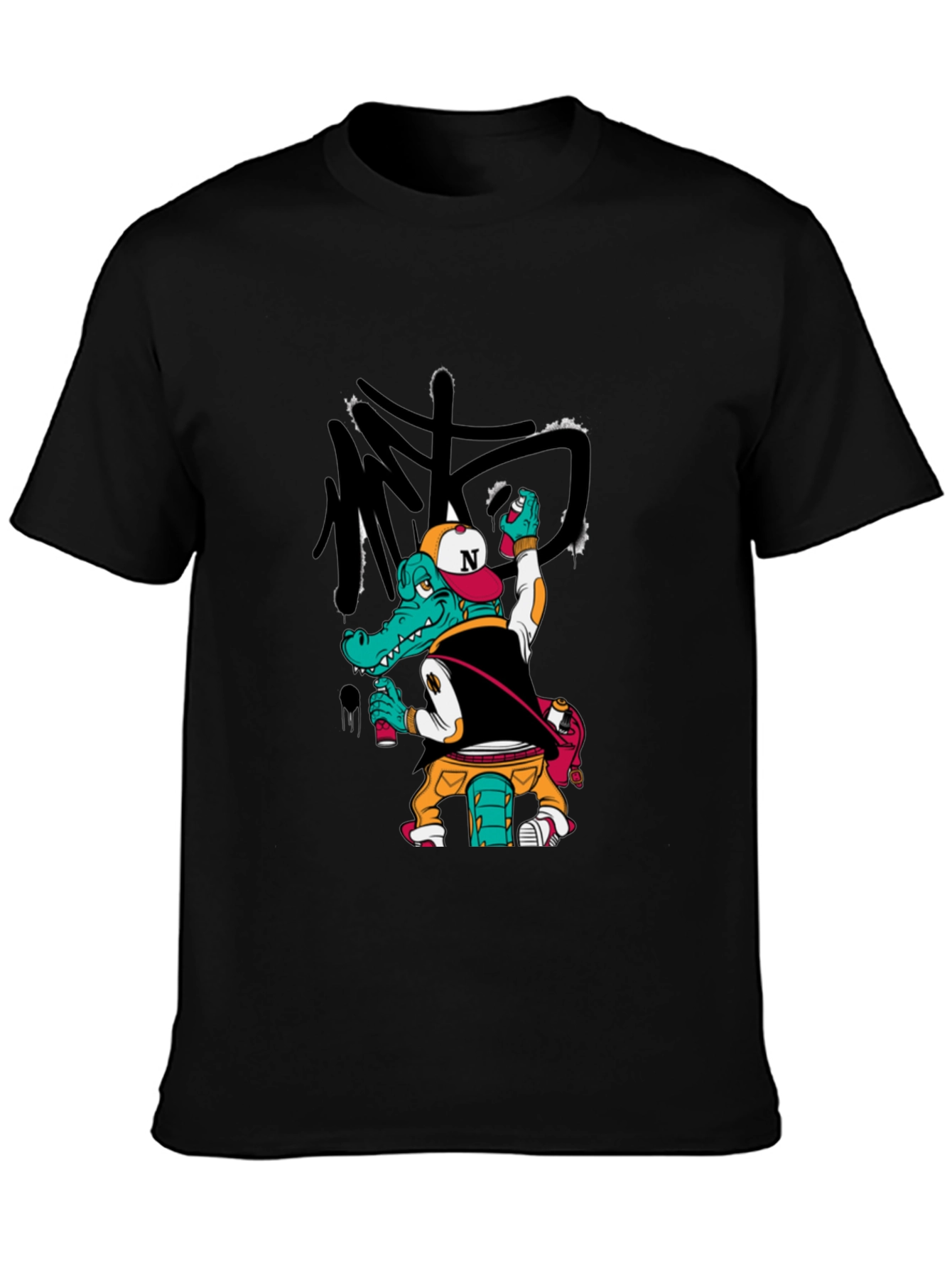 Urban Alligator Graphic Tee - Street Style T-Shirt