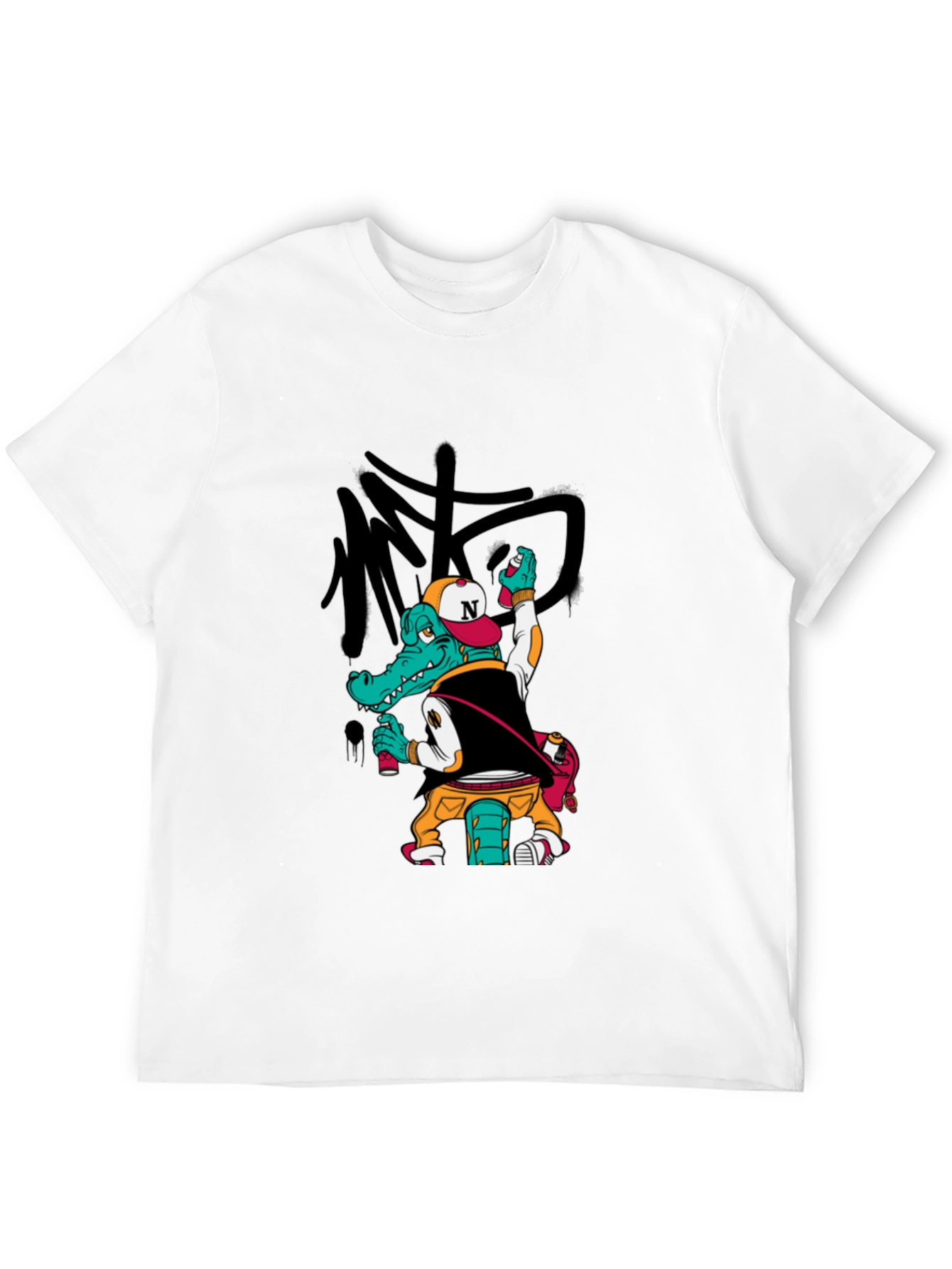 Urban Alligator Graphic Tee - Street Style T-Shirt