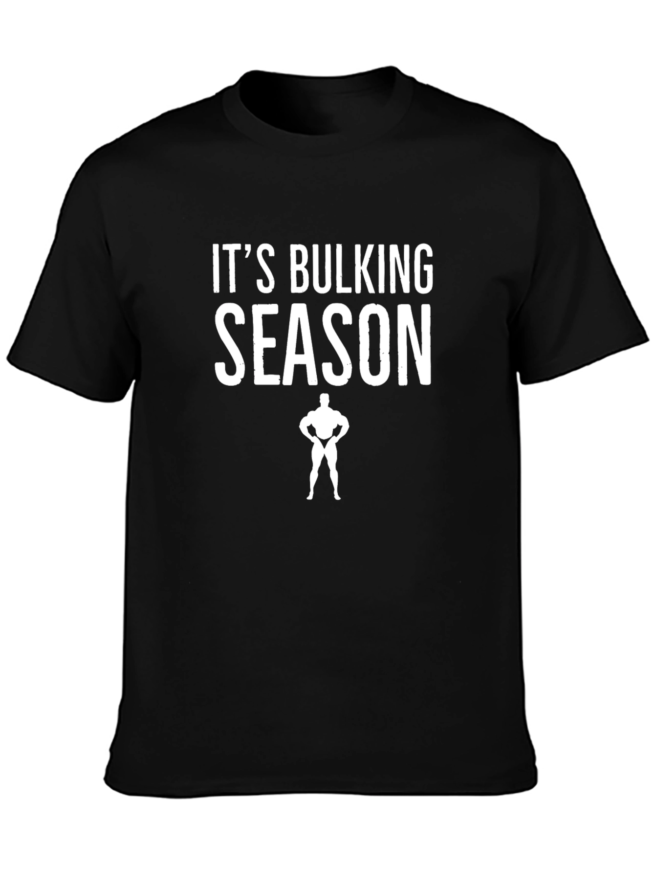 Its Bulking Season Mens Black T-Shirt