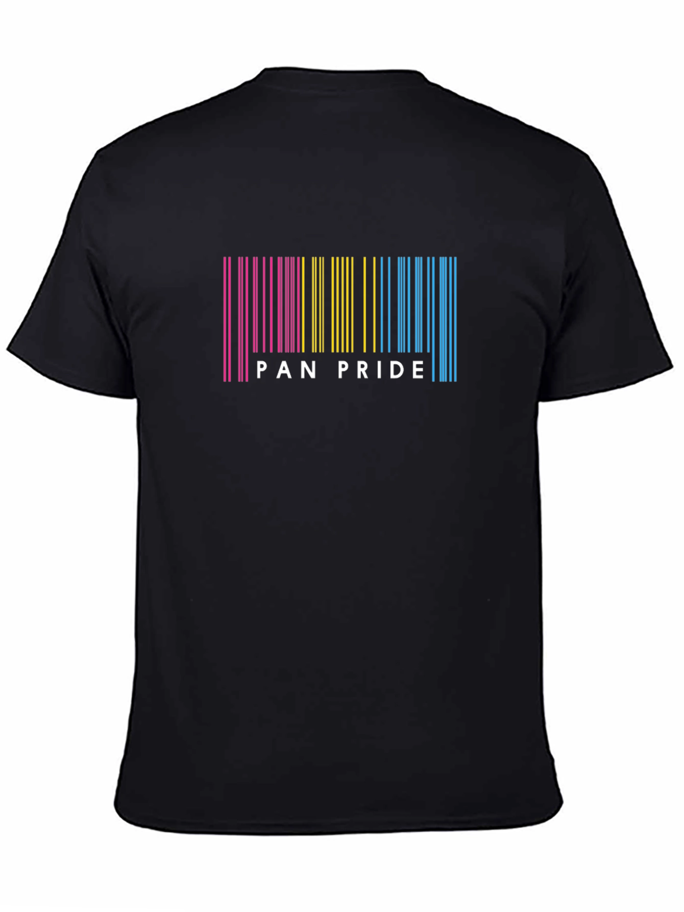 Pan Pride Barcode T-Shirt - Black