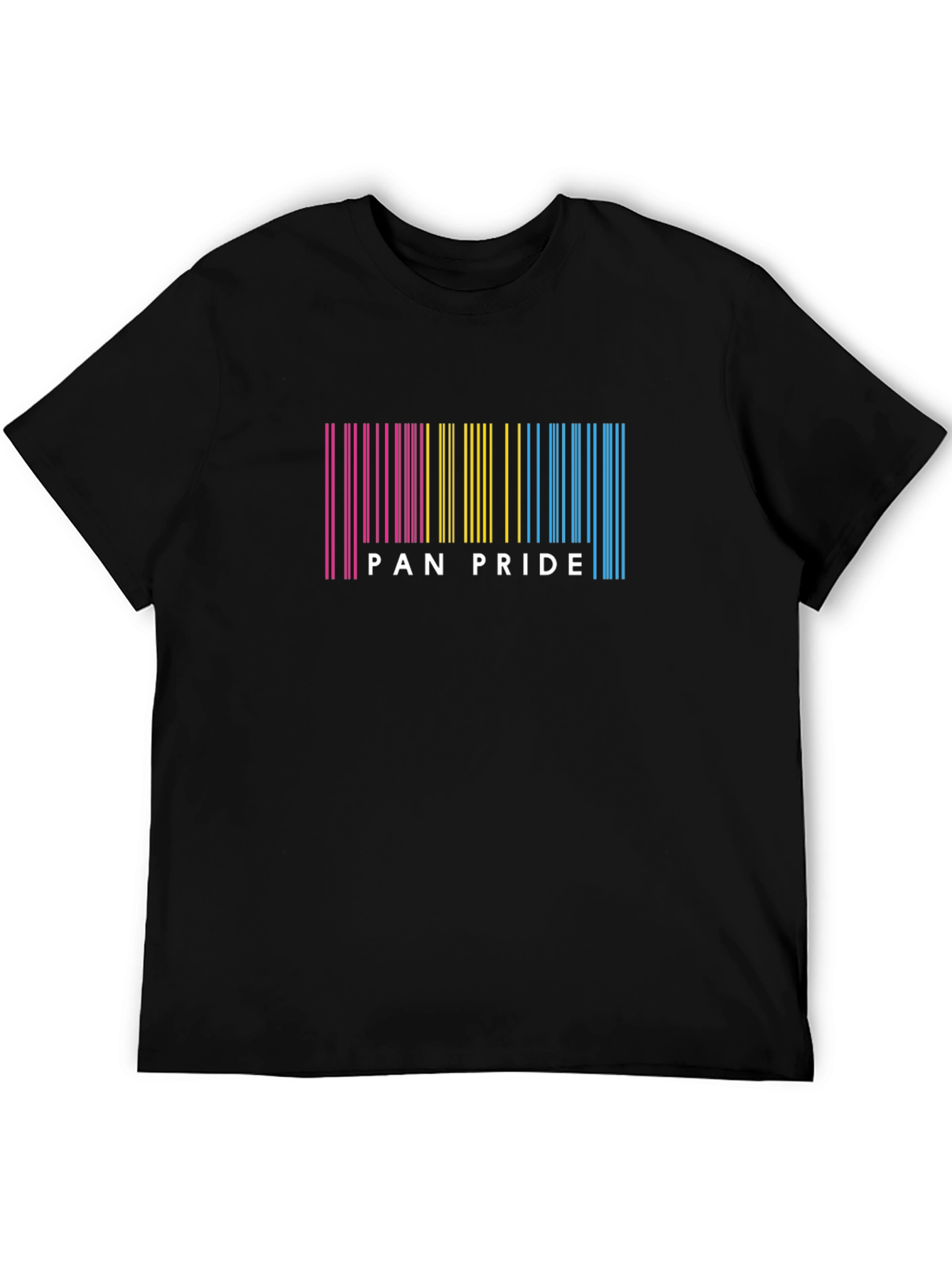 Pan Pride Barcode T-Shirt - Black